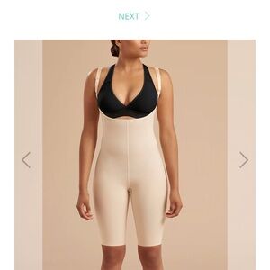 Women's Beige Shapewear Bodysuit